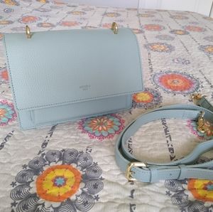Angela Roi Eloise Satchel Signet Biscay Green